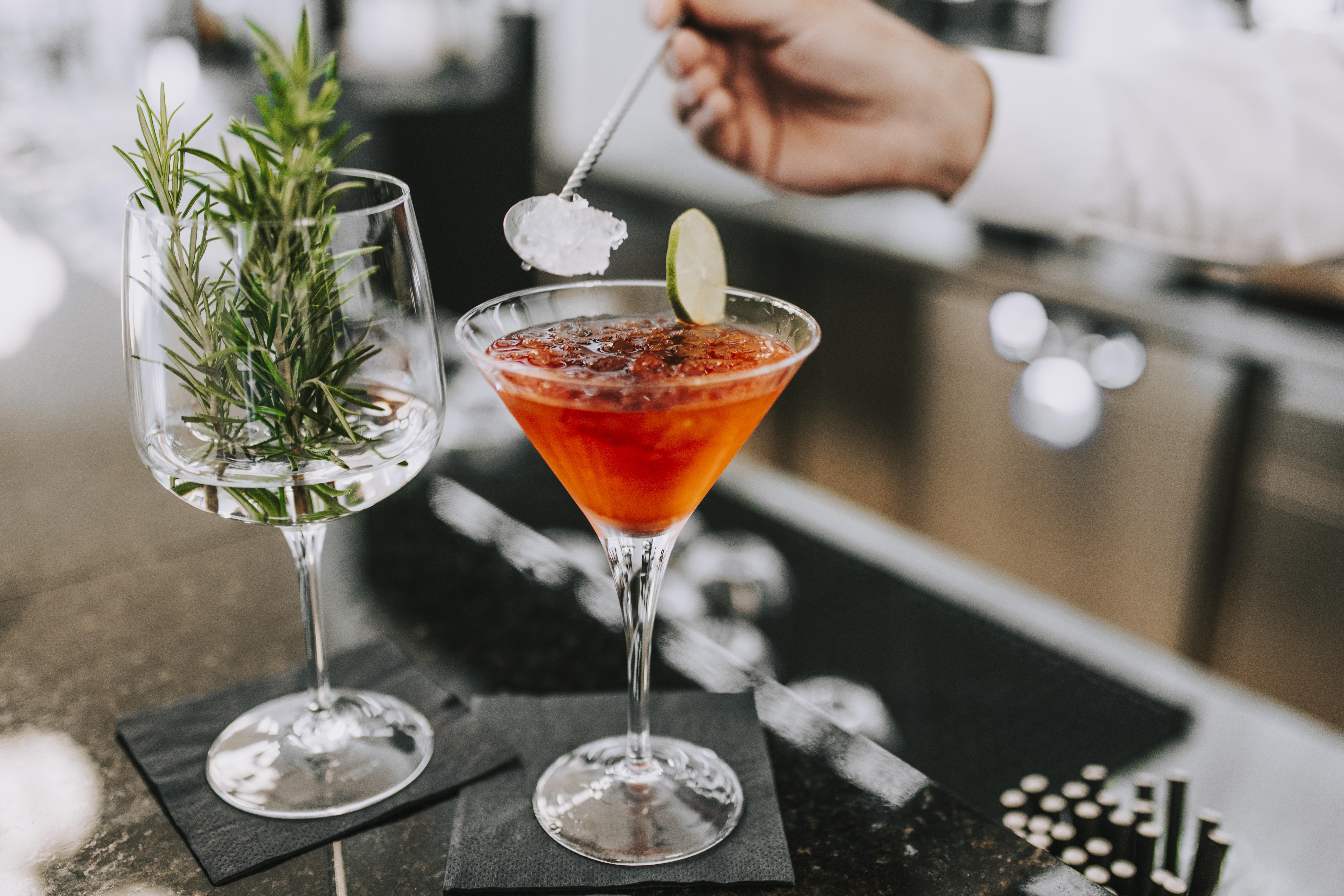 Hotel Miramare Crikvenica Εξωτερικό φωτογραφία A bartender adding a sugar cube to a cocktail